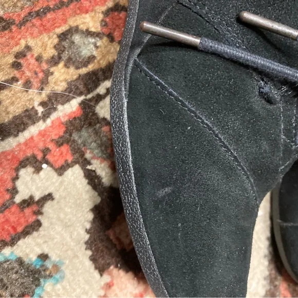 Toms Women’s Kala Wedge Lace-up Ankle Bootie, Black Suede - Size 7 - Picture 6 of 6